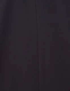 Veste tailleur en crêpe coloris noir femme
